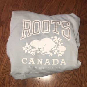 Light blue roots hoodie